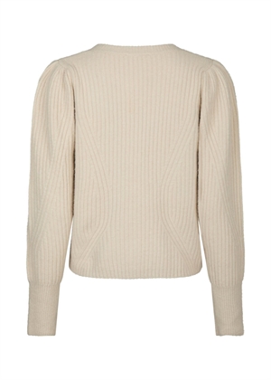 Puli knit cardigan Ivory Neo Noir 